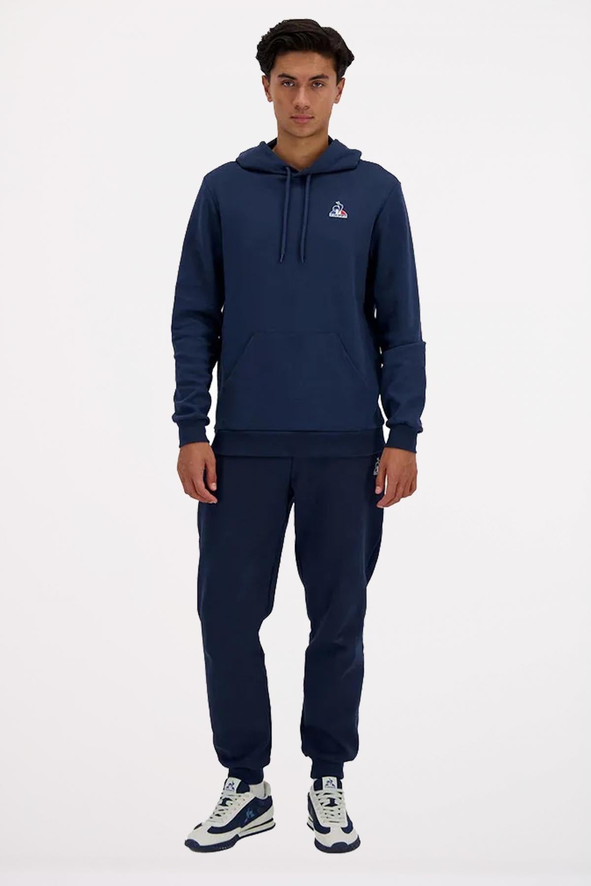 LE COQ SPORTIF ESS HOODY Nº en color AZUL  (4)