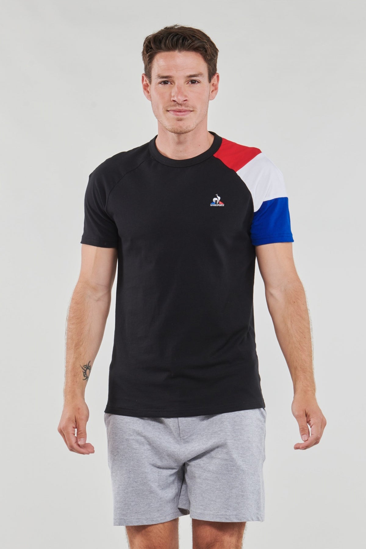 LE COQ SPORTIF BAT TEE SS Nº en color NEGRO  (1)