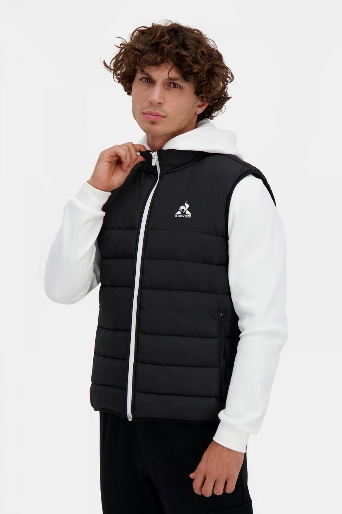 LE COQ SPORTIF CONTEMPORAIN DOUDOUNE SL N en color NEGRO  (1)