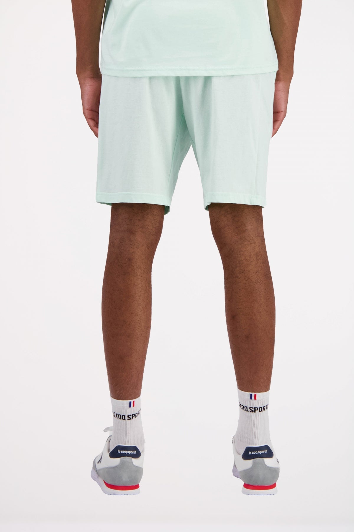 LE COQ SPORTIF BAS SHORT Nº en color VERDE  (2)