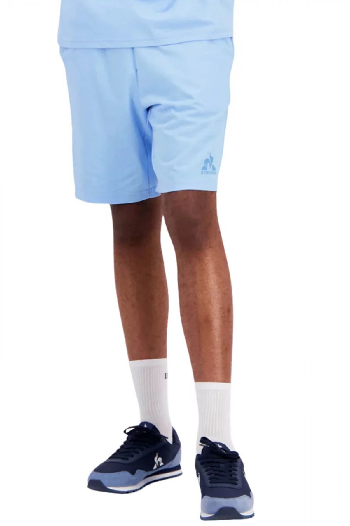 LE COQ SPORTIF BAS SHORT N en color AZUL  (1)