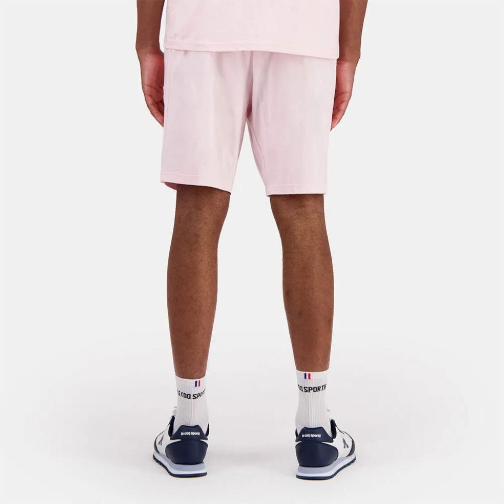 LE COQ SPORTIF BAS SHORT N en color ROSA  (5)