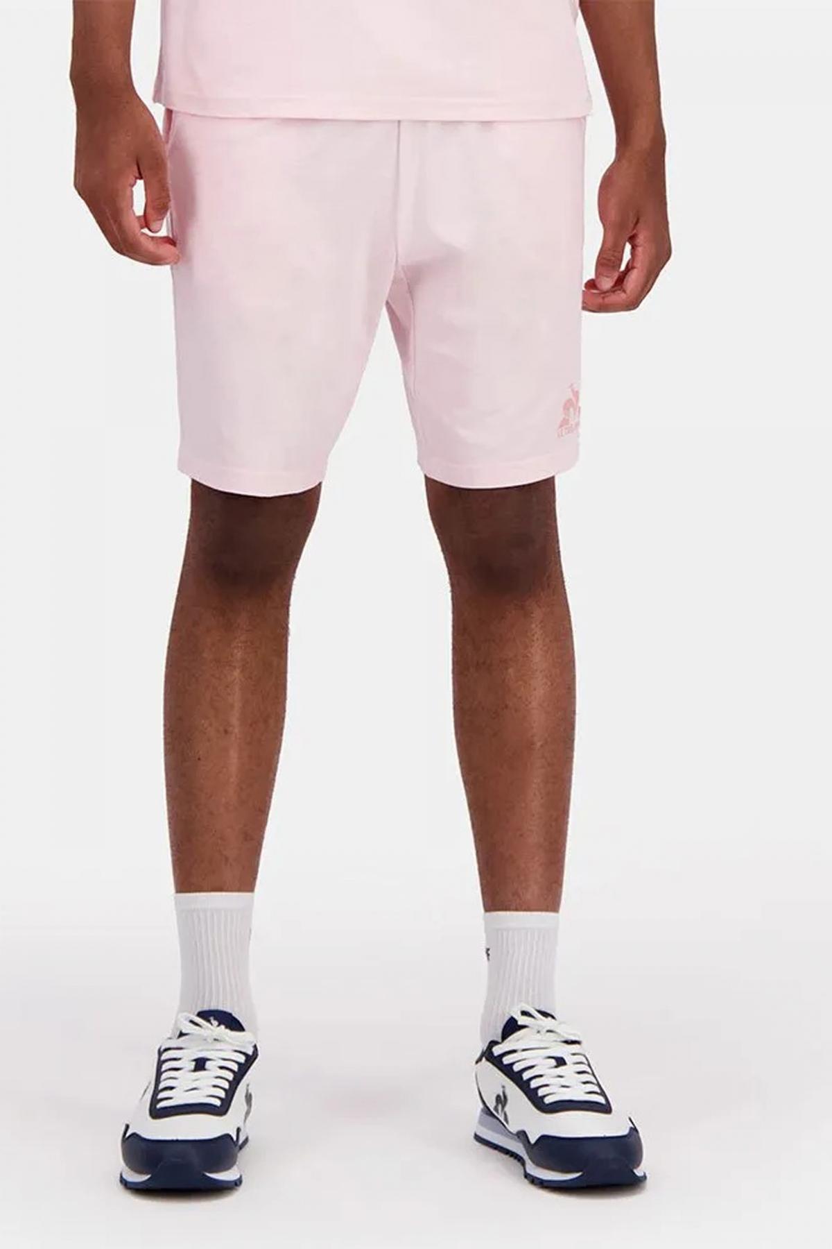 LE COQ SPORTIF BAS SHORT N en color ROSA  (1)