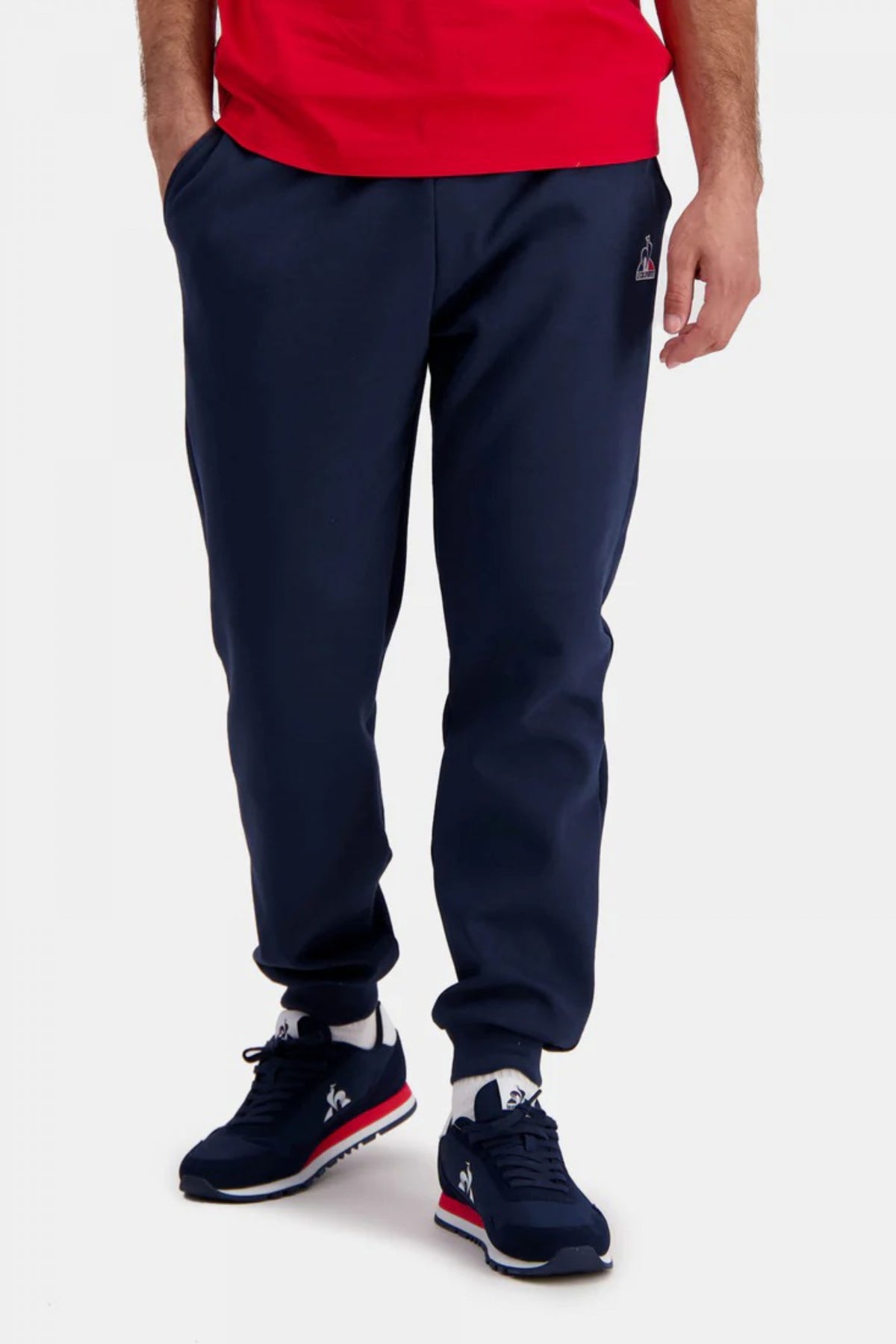 LE COQ SPORTIF ESS PANT REGULAR N en color AZUL  (1)