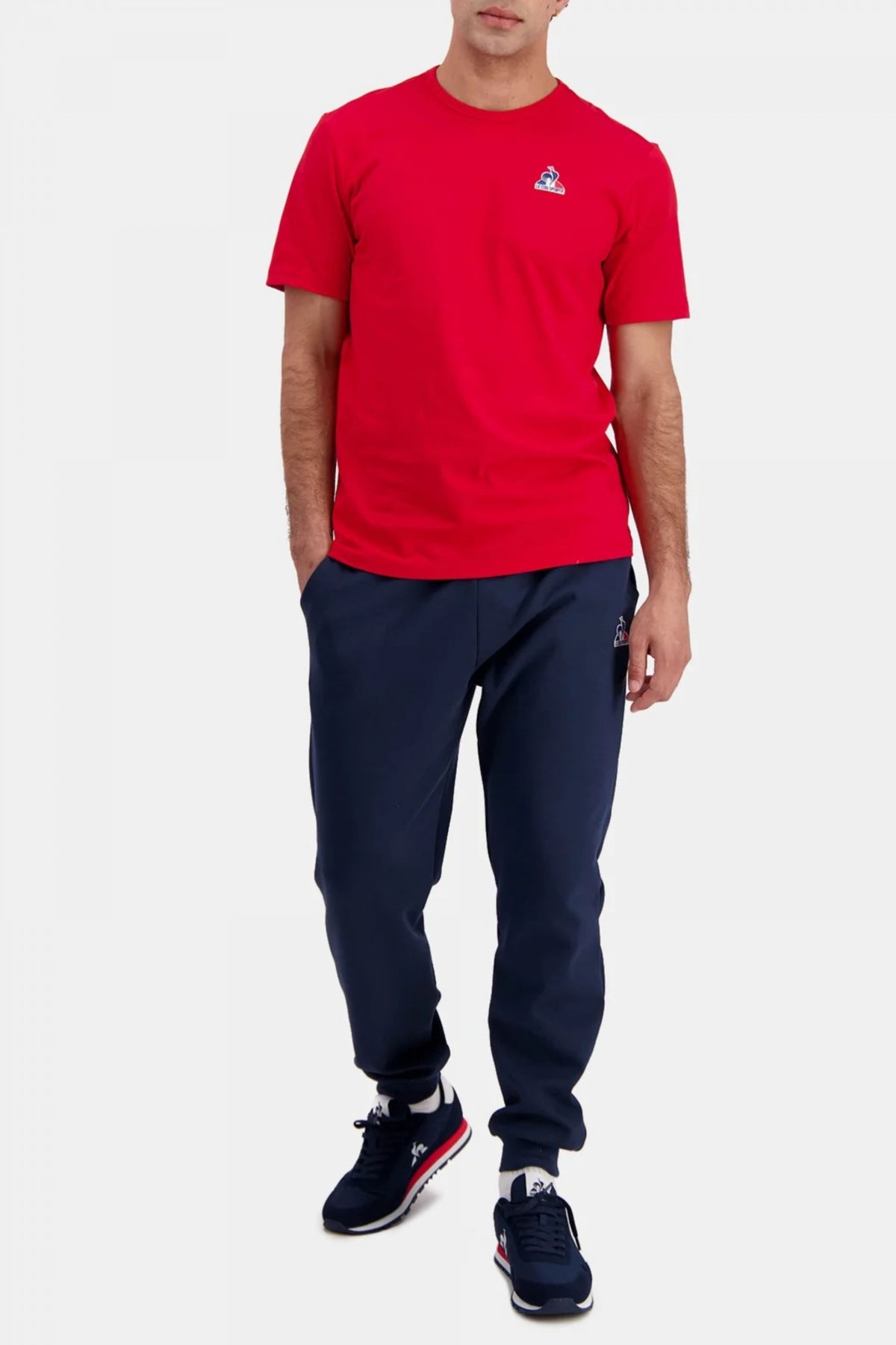 LE COQ SPORTIF ESS PANT REGULAR N en color AZUL  (4)