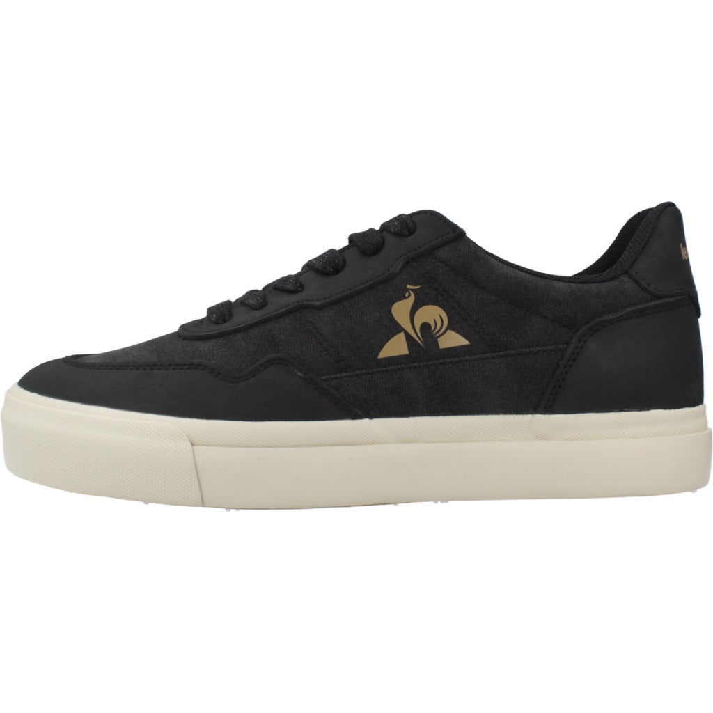 LE COQ SPORTIF LCS OLLIE WAXY CANVAS en color NEGRO  (2)