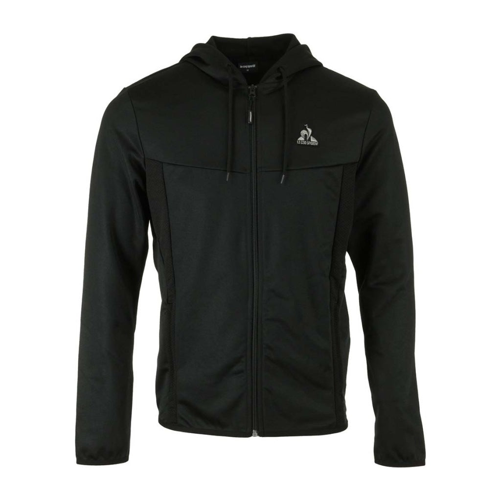 LE COQ SPORTIF  TECH SP FZ HOODY  en color NEGRO  (4)