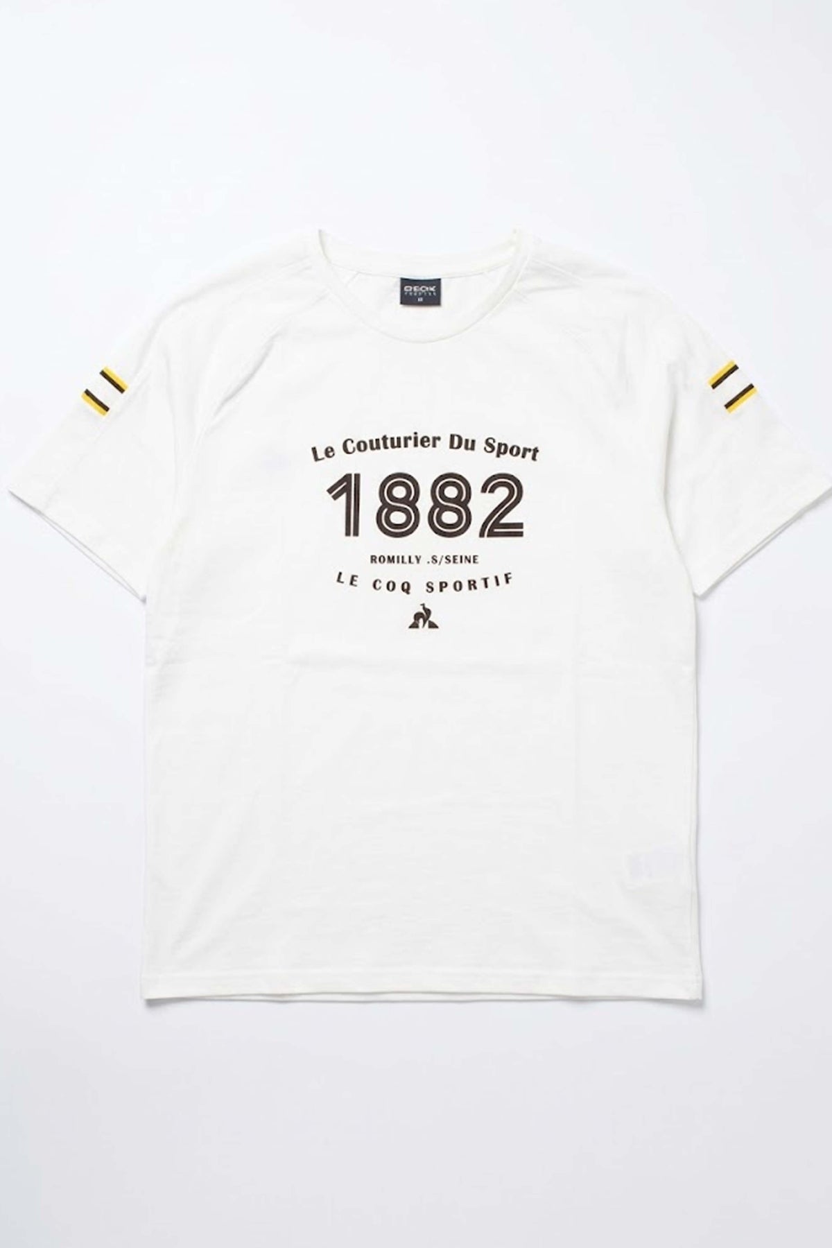 LE COQ SPORTIF HERITAGE LF TEE S en color BLANCO  (1)