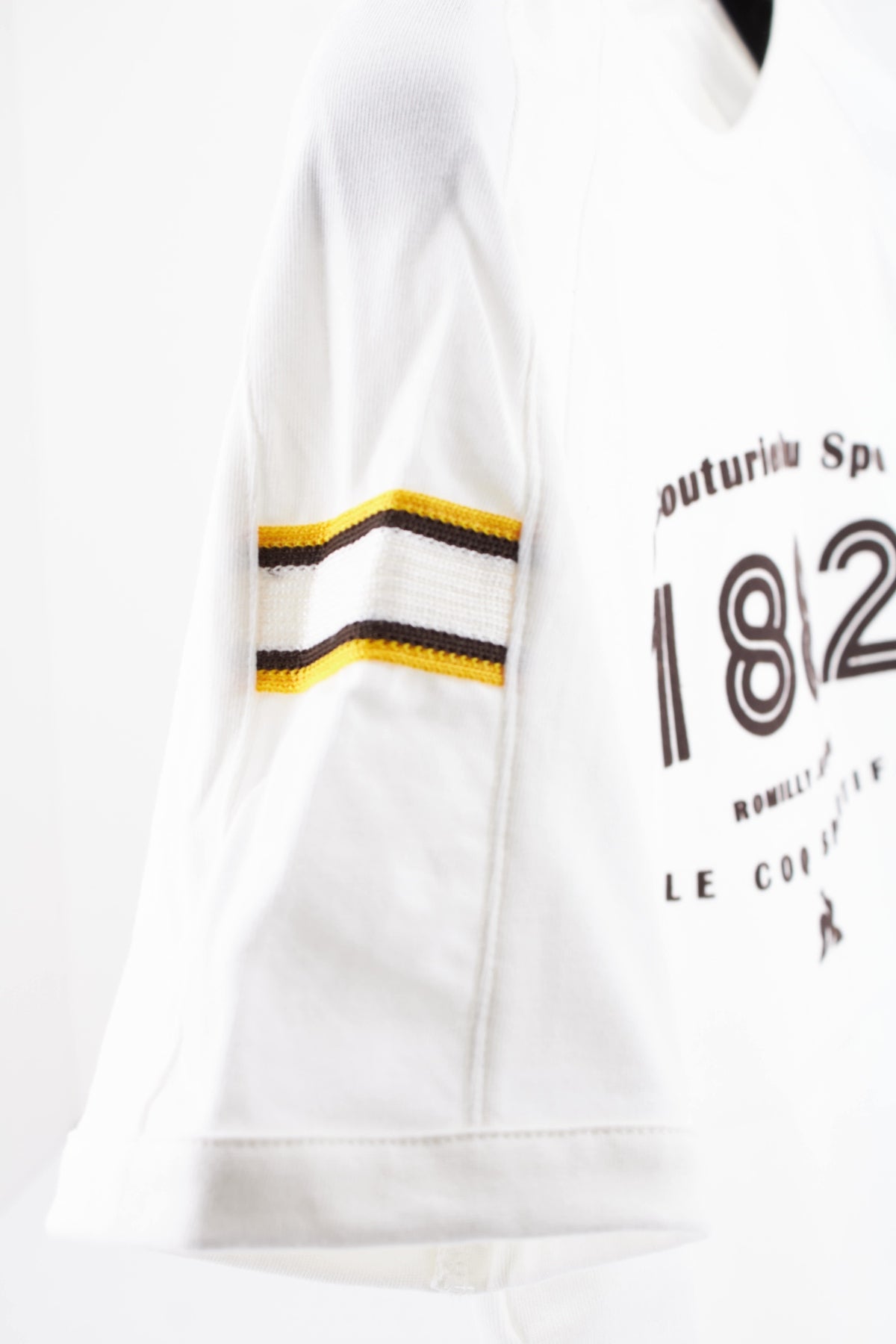LE COQ SPORTIF HERITAGE LF TEE S en color BLANCO  (4)
