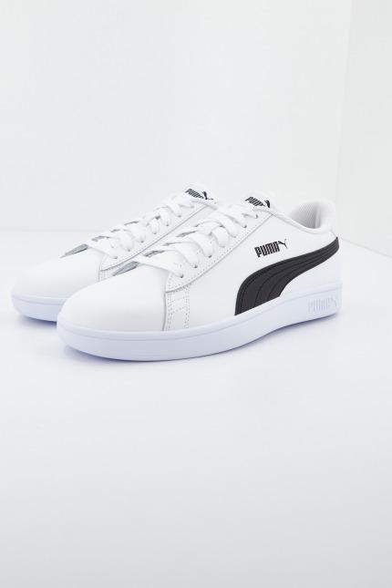 PUMA  SMASH V L en color BLANCO  (1)