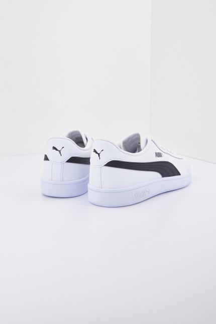 PUMA  SMASH V L en color BLANCO  (4)