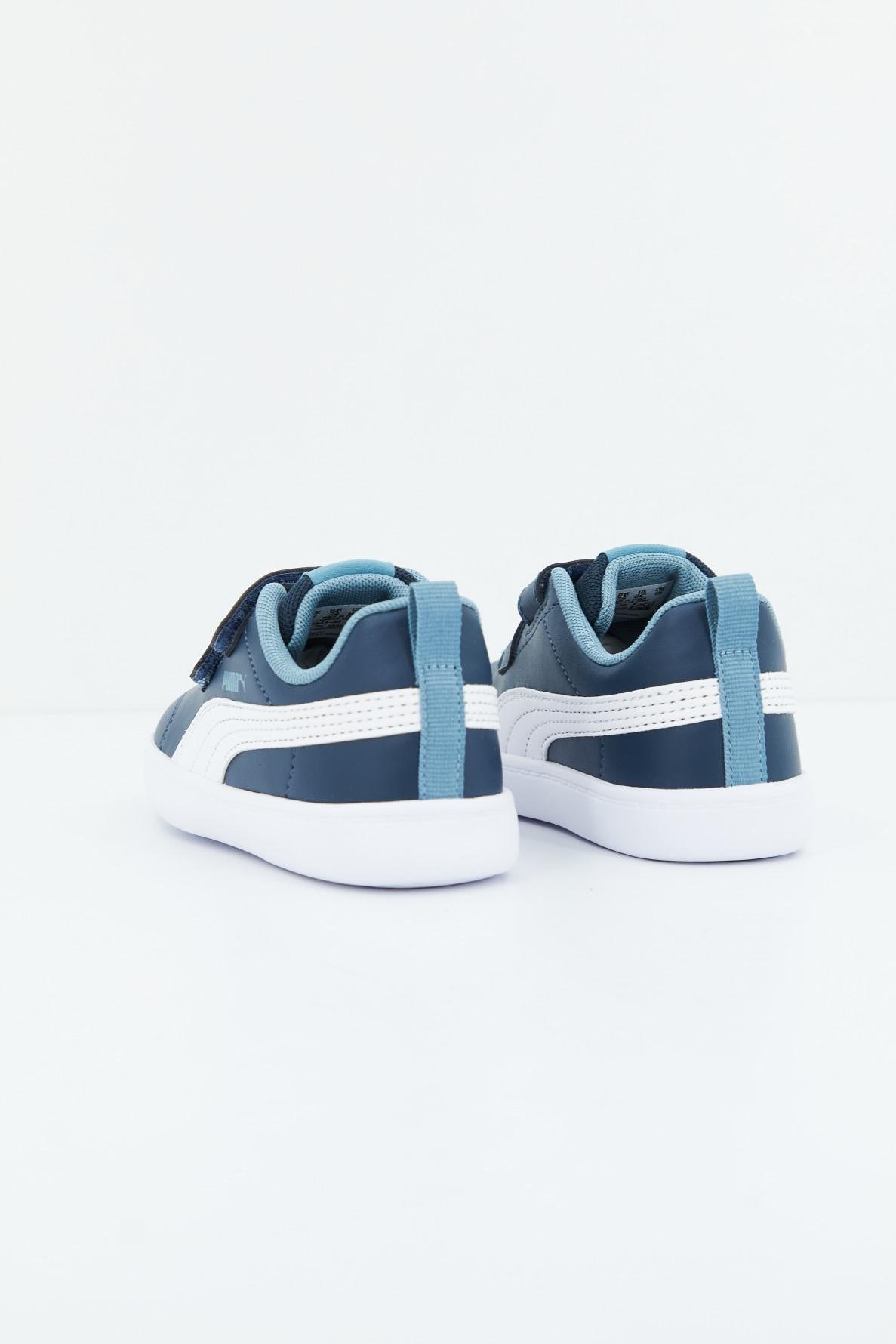 PUMA COURTFLEX V V INF en color AZUL  (2)