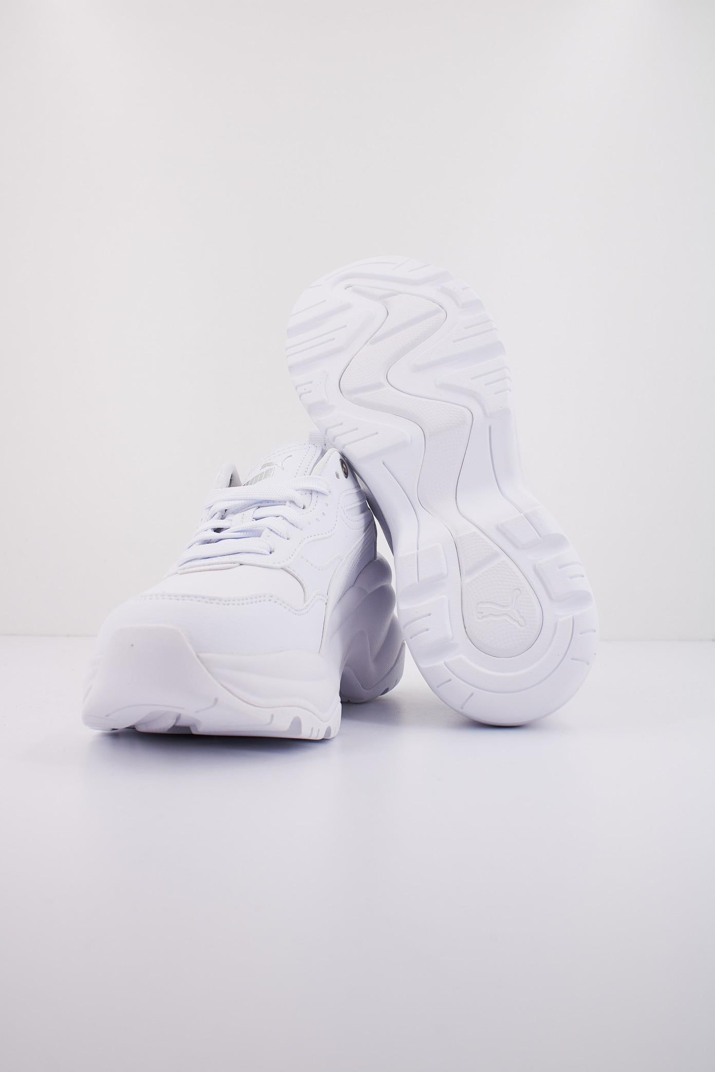 PUMA CILIA WEDGE en color BLANCO  (4)