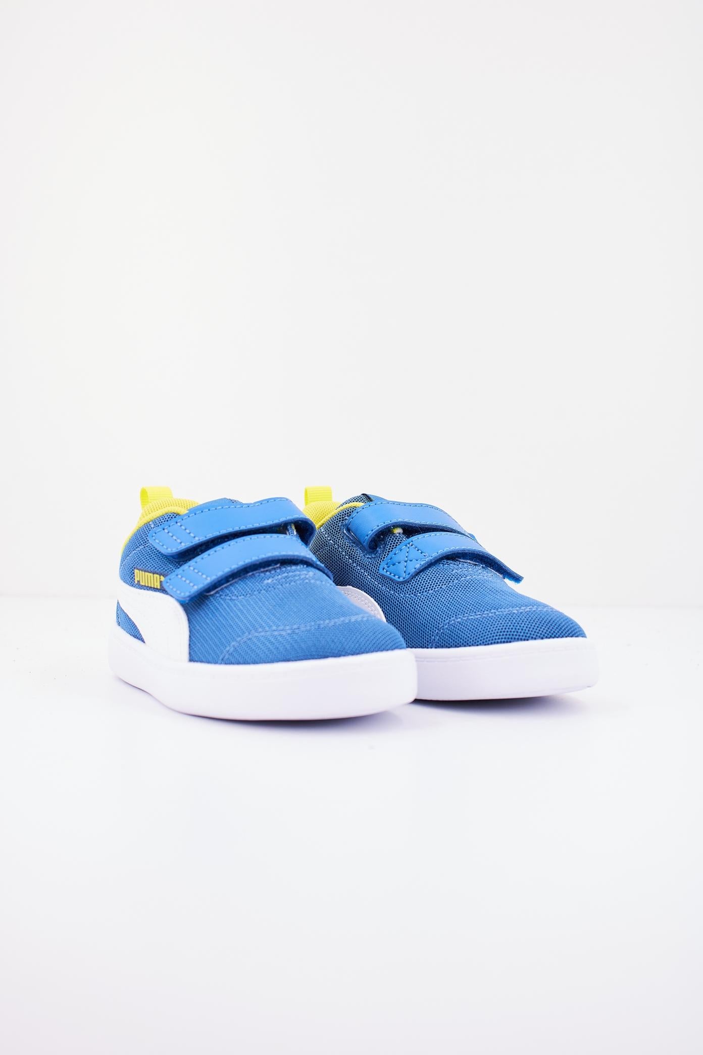 PUMA COURTFLEX V MESH V en color AZUL  (2)