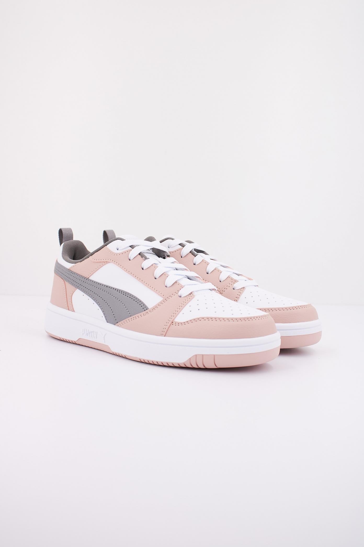 PUMA REBOUND V LOW en color ROSA  (2)