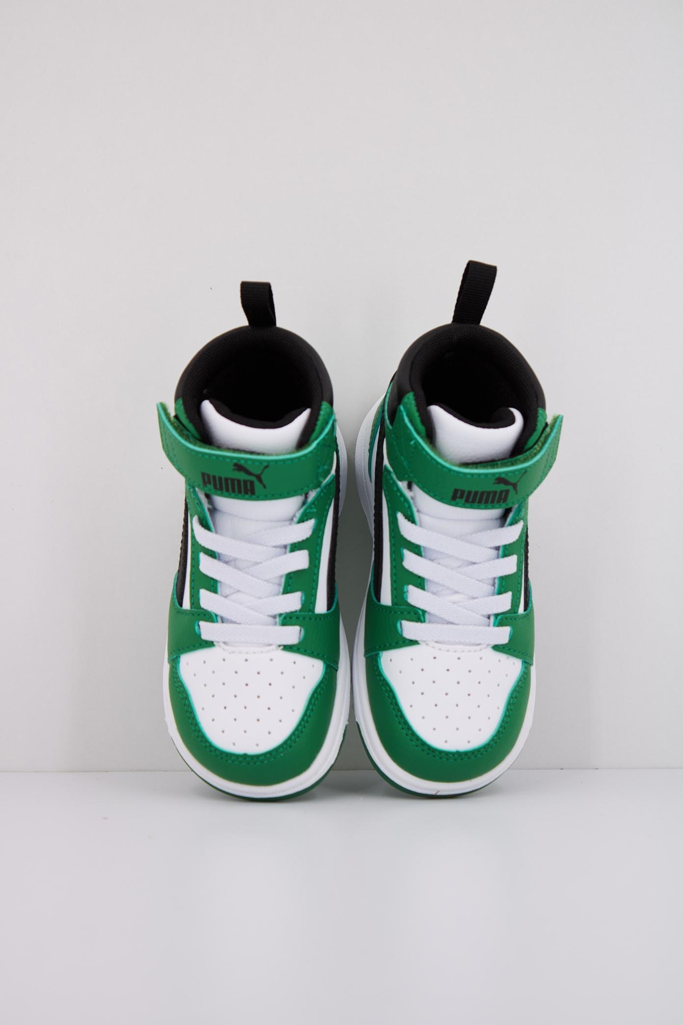 PUMA REBOUND V MID AC+ IN en color VERDE  (3)
