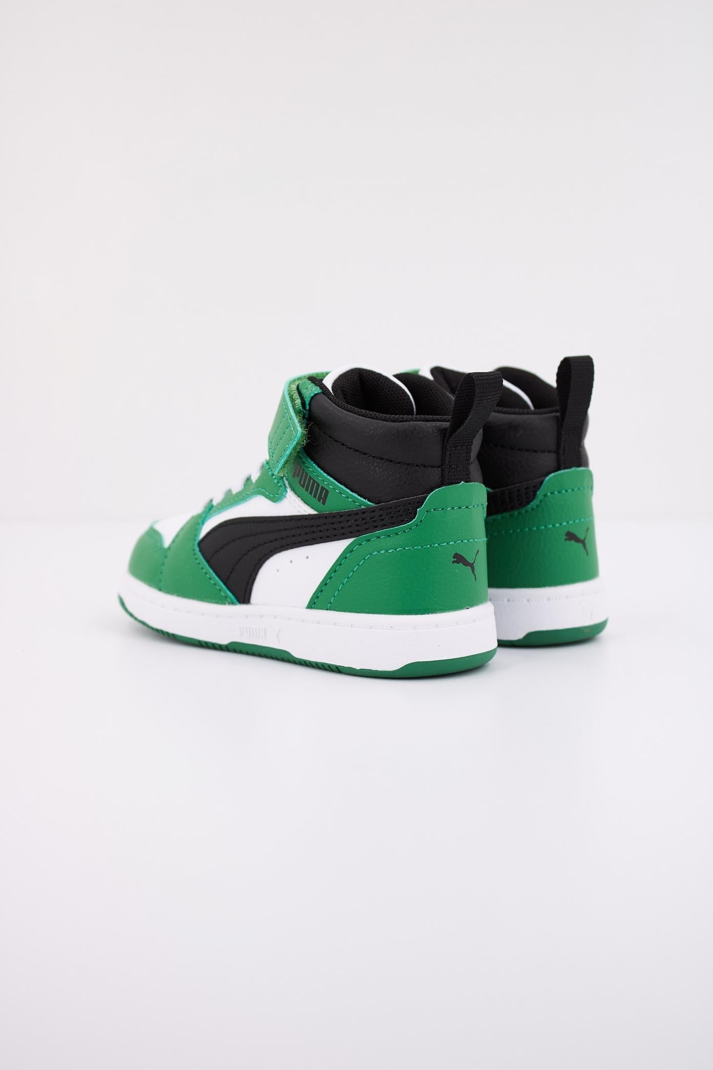 PUMA REBOUND V MID AC+ IN en color VERDE  (4)