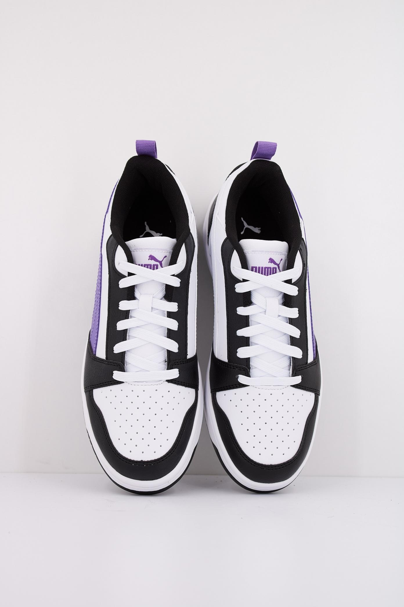 PUMA REBOUND V LO DEEP DIVE JR en color BLANCO  (3)