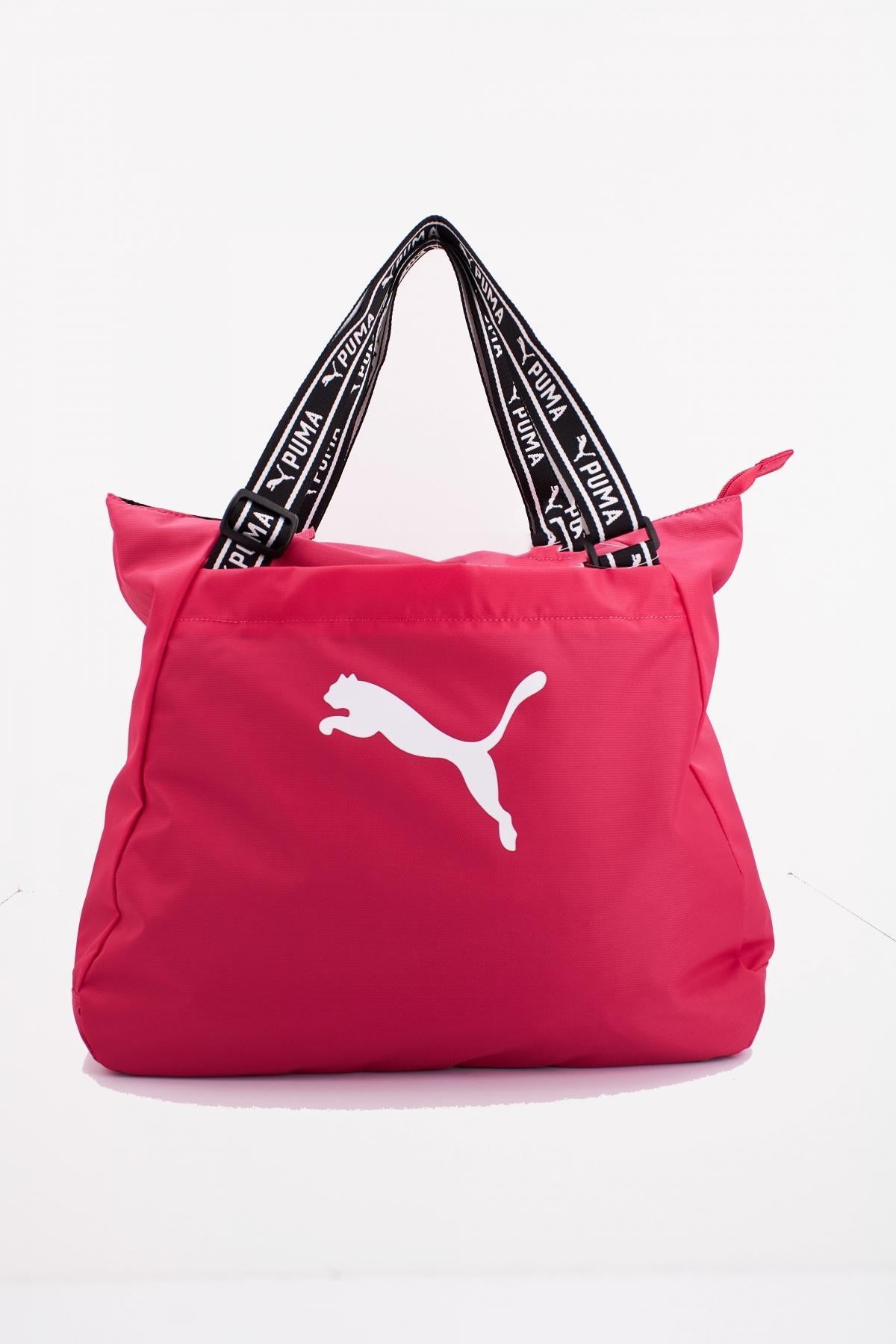 PUMA AT ESS TOTE BAG en color ROSA  (1)