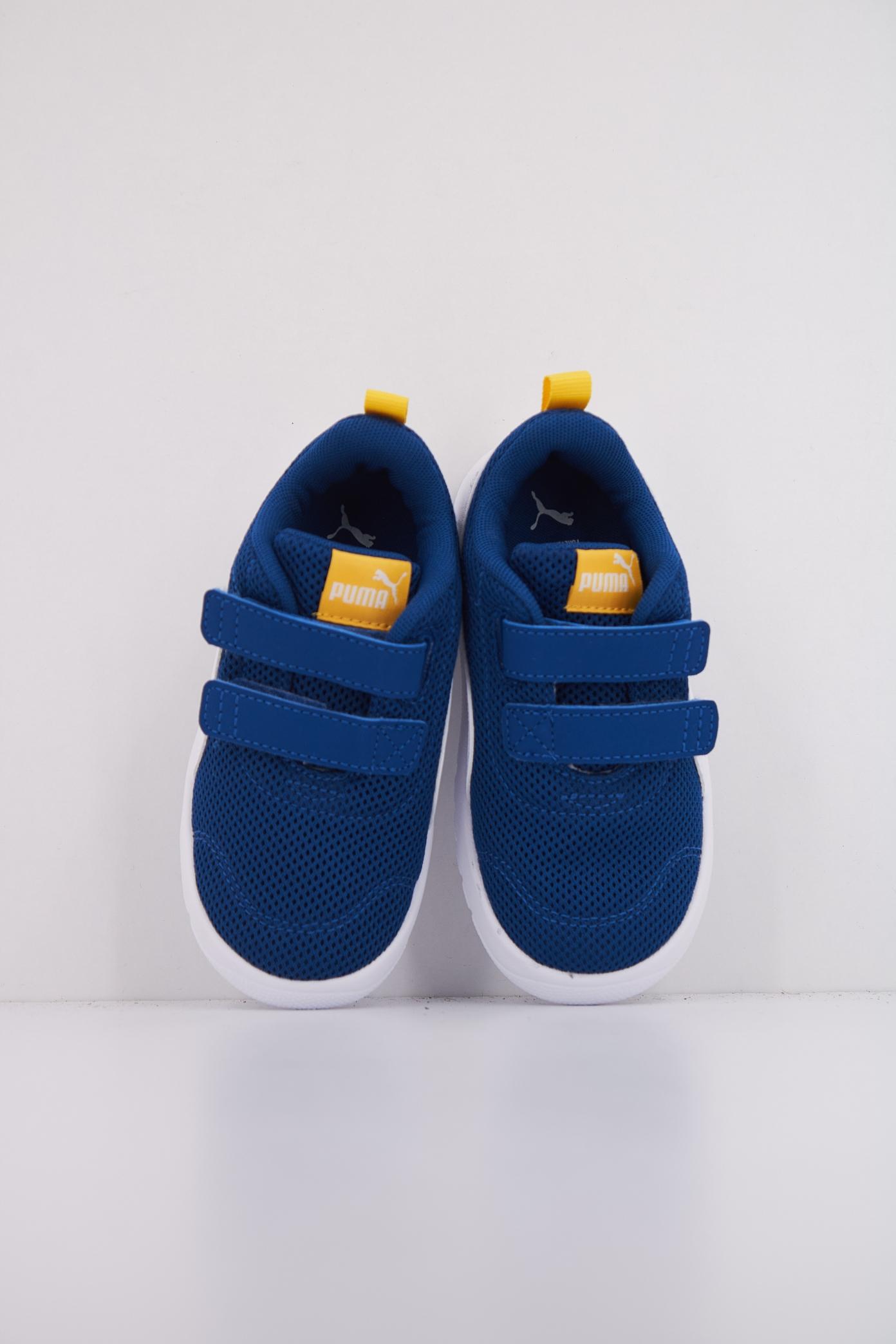 PUMA COURTFLEX V MESH INF en color AZUL  (3)