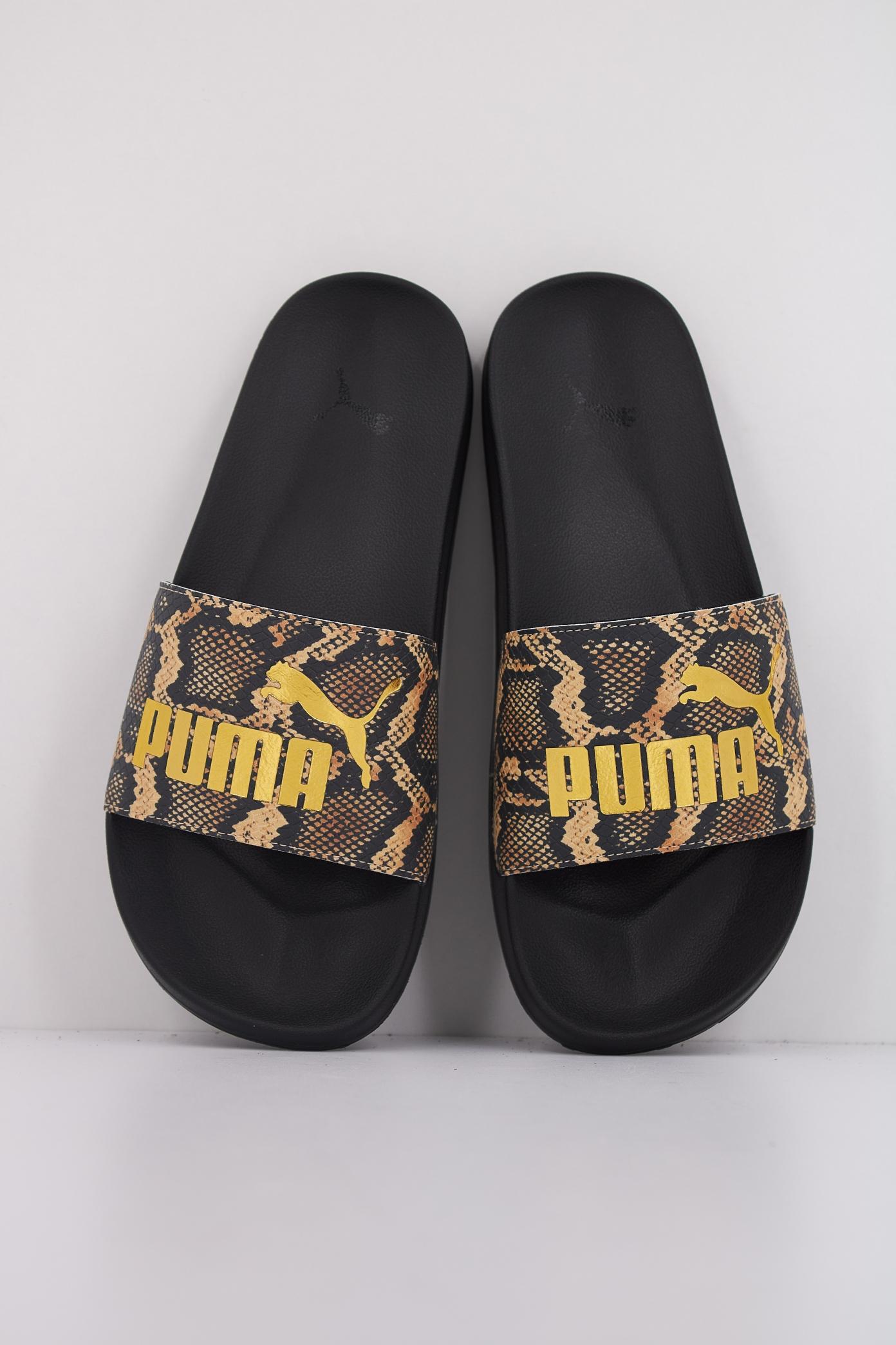 PUMA LEADCAT . SNAKE CHIC en color NEGRO  (3)