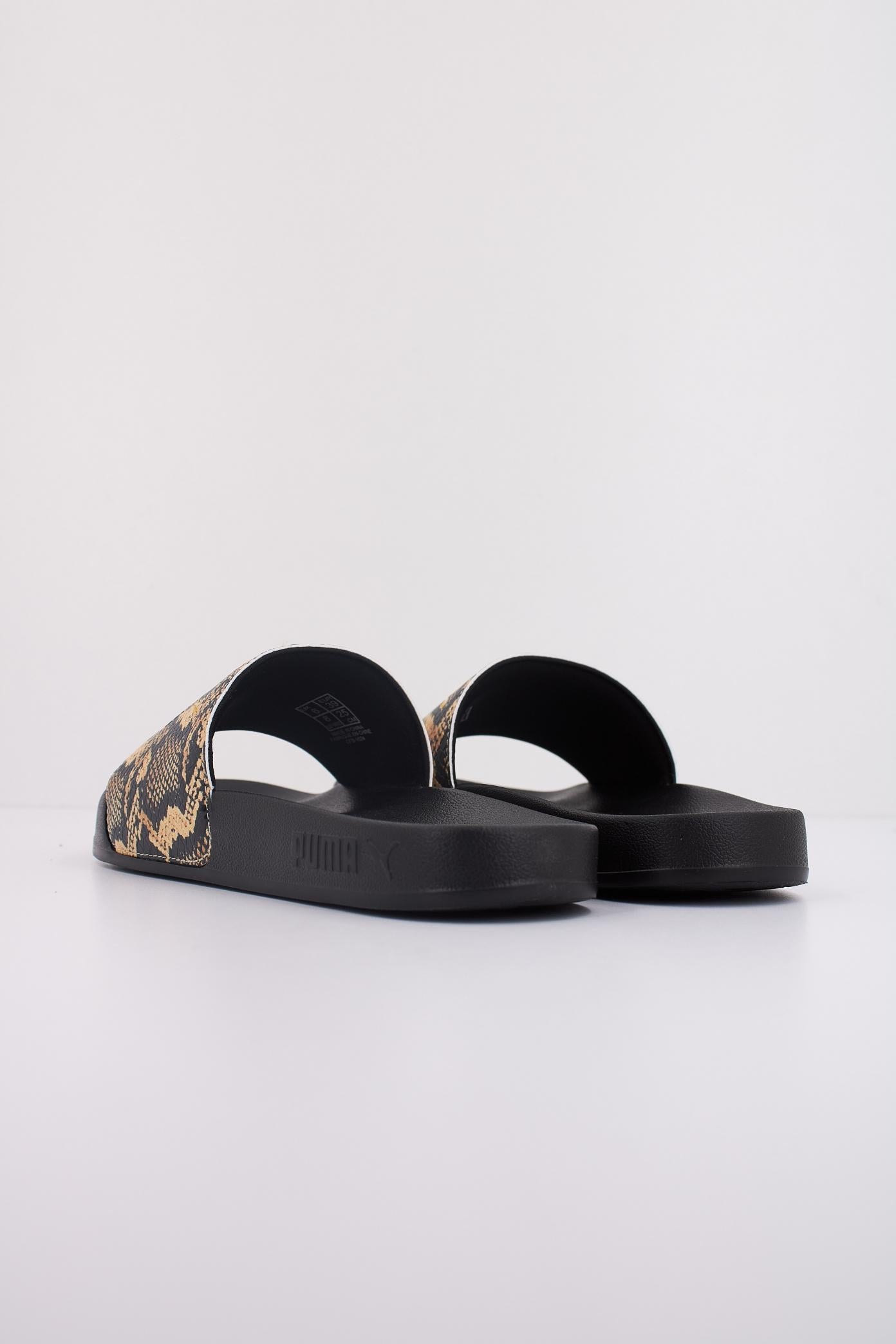 PUMA LEADCAT . SNAKE CHIC en color NEGRO  (4)