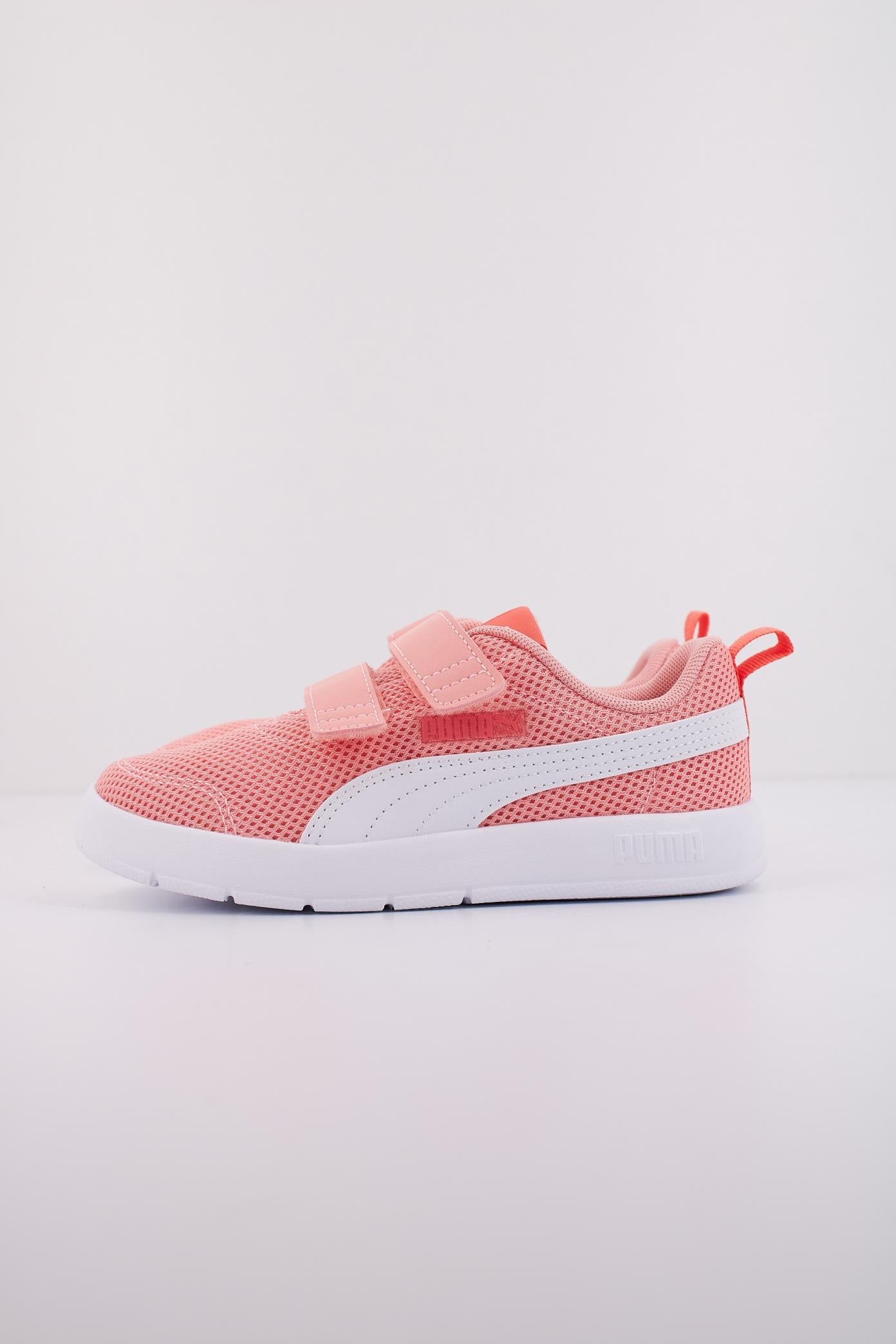 PUMA COURTFLEX V MESH PS en color NARANJA  (1)