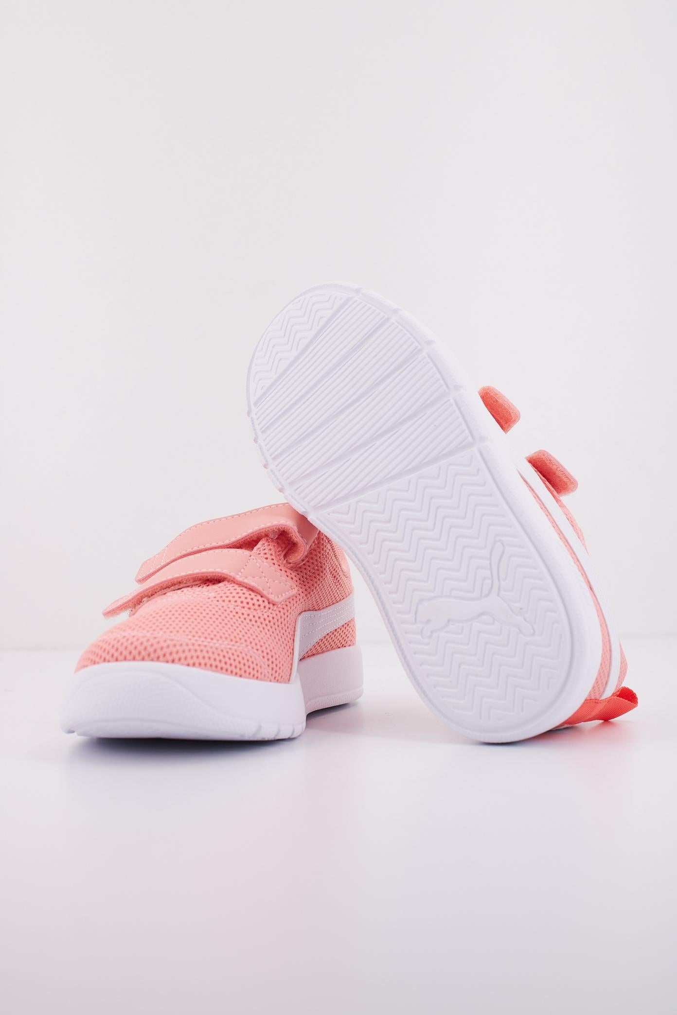 PUMA COURTFLEX V MESH PS en color NARANJA  (5)