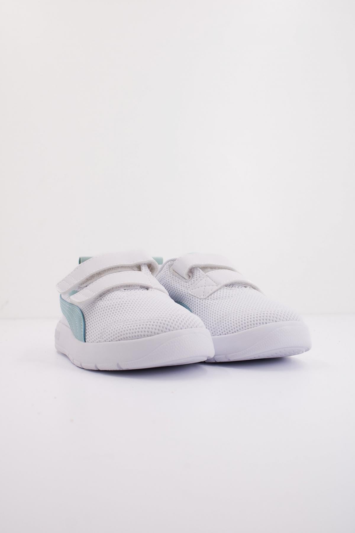 PUMA COURTFLEX V MESH PS en color BLANCO  (2)