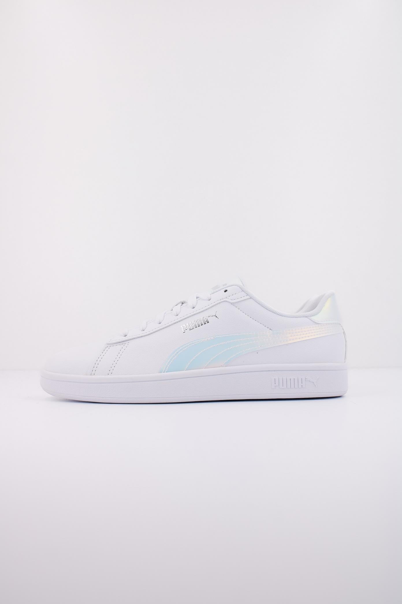 PUMA  SMASH . HOLO . JR en color BLANCO  (1)