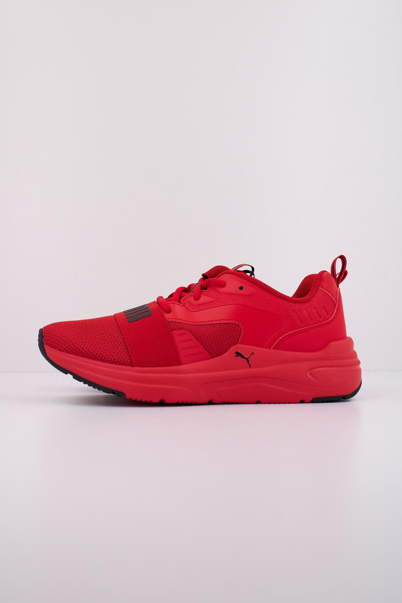 PUMA SOFTRIDE WIRED  JR en color ROJO  (1)
