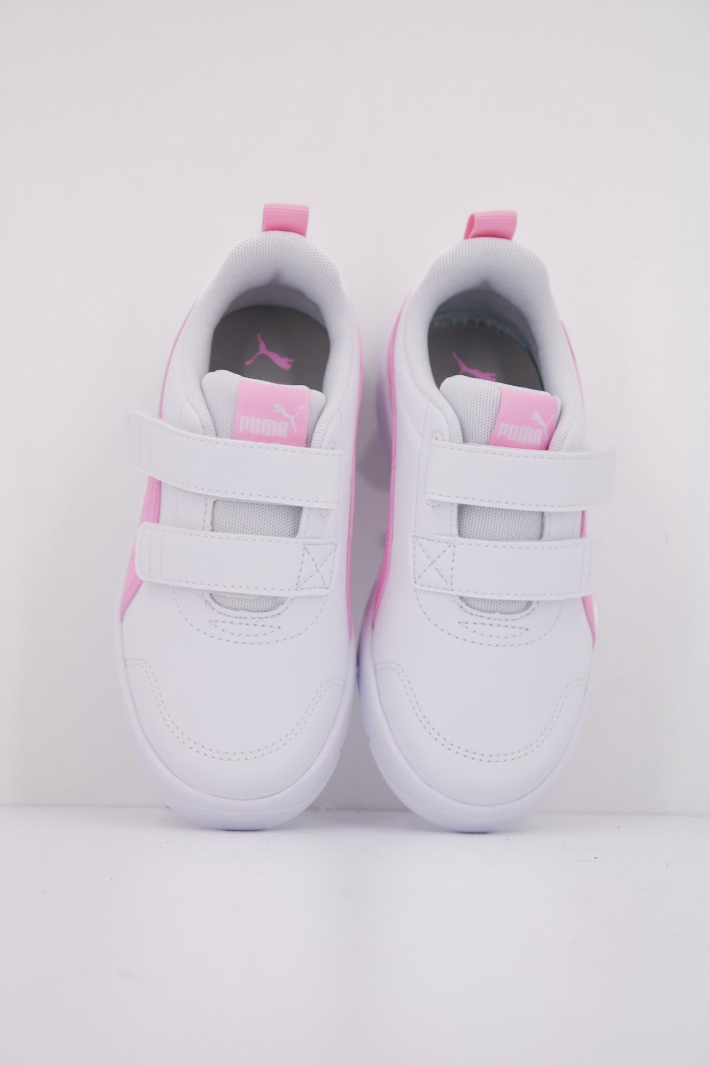 PUMA  COURTFLEX V V PS en color BLANCO  (3)