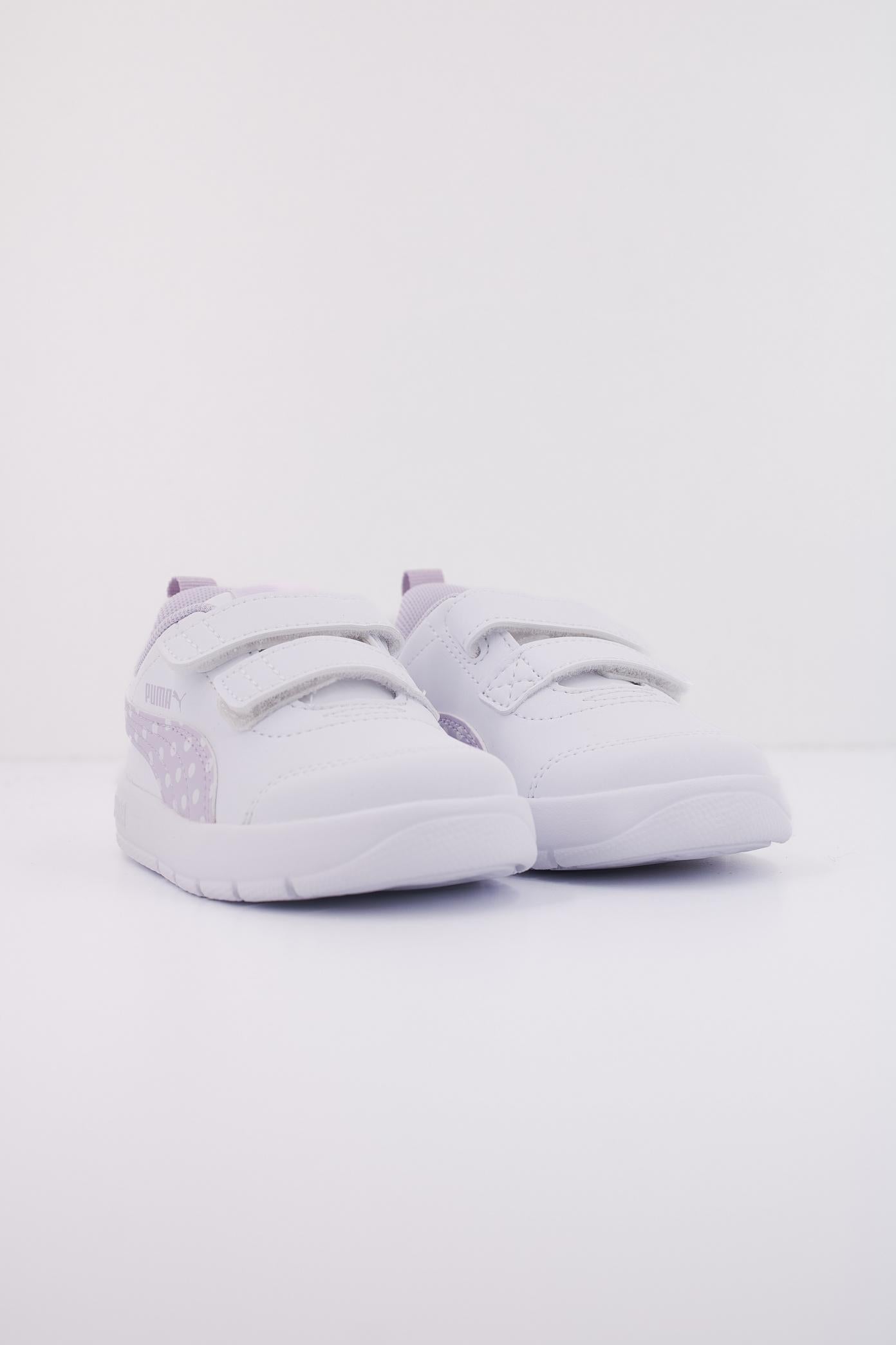 PUMA COURTFLEX V DOTTY V INF en color BLANCO  (2)