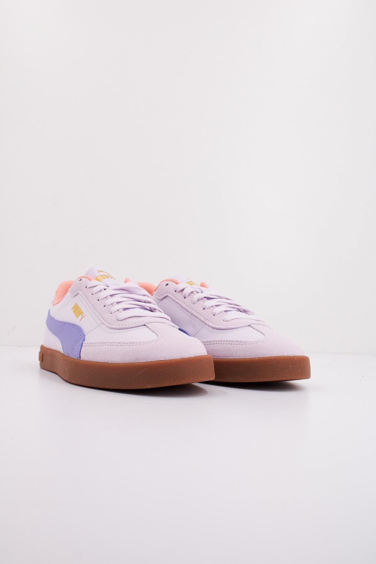 PUMA CLUB II ERA CV JR en color VIOLETA  (2)