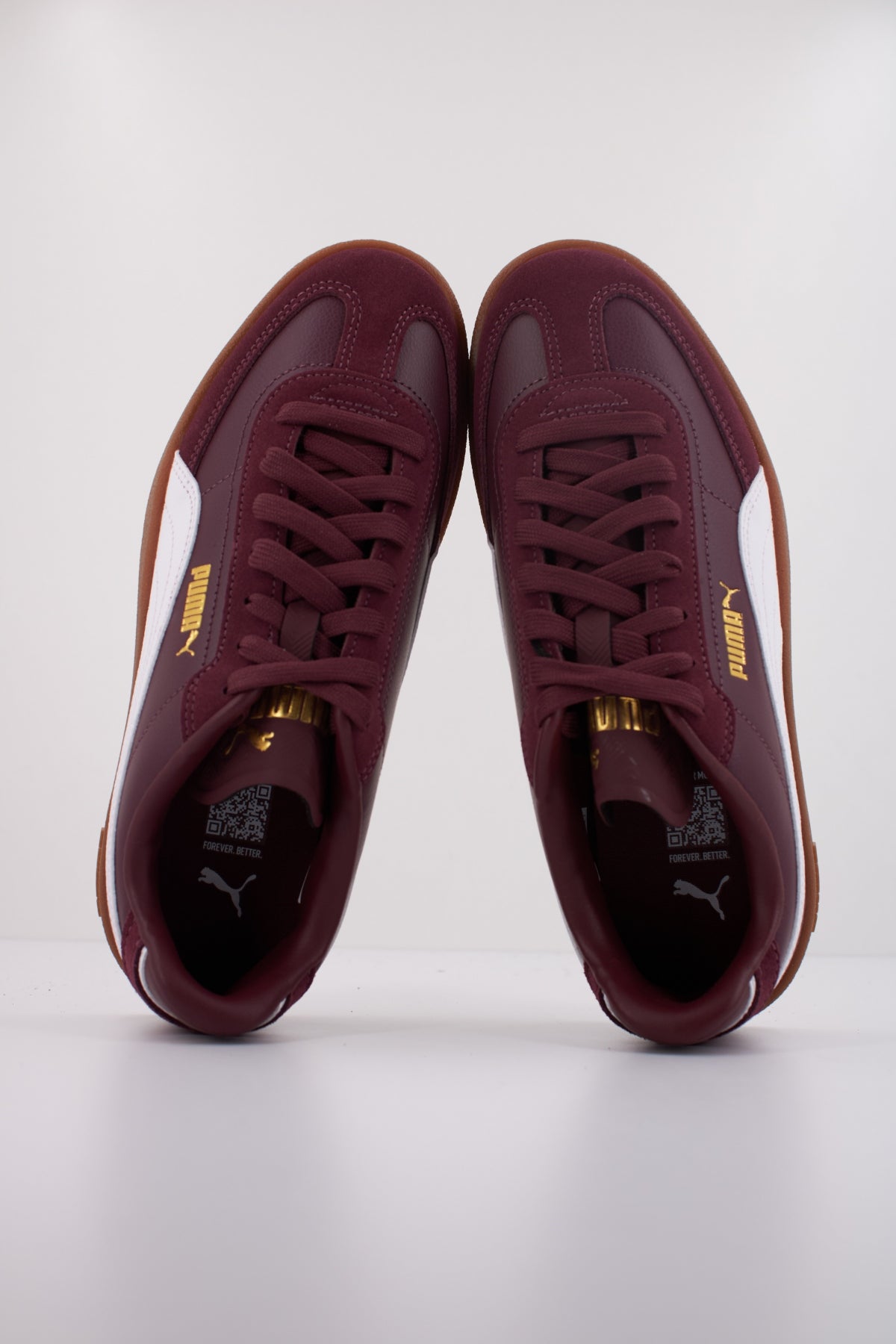 PUMA PUMA CLUB II ERA en color BURDEOS  (3)