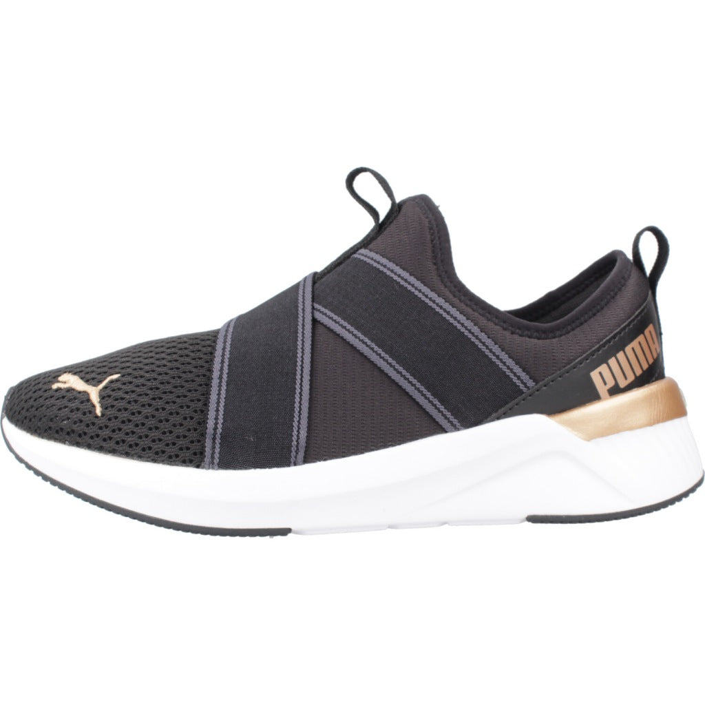 PUMA  SOFTRIDE HARLI SLIP ON WNS  en color NEGRO  (2)
