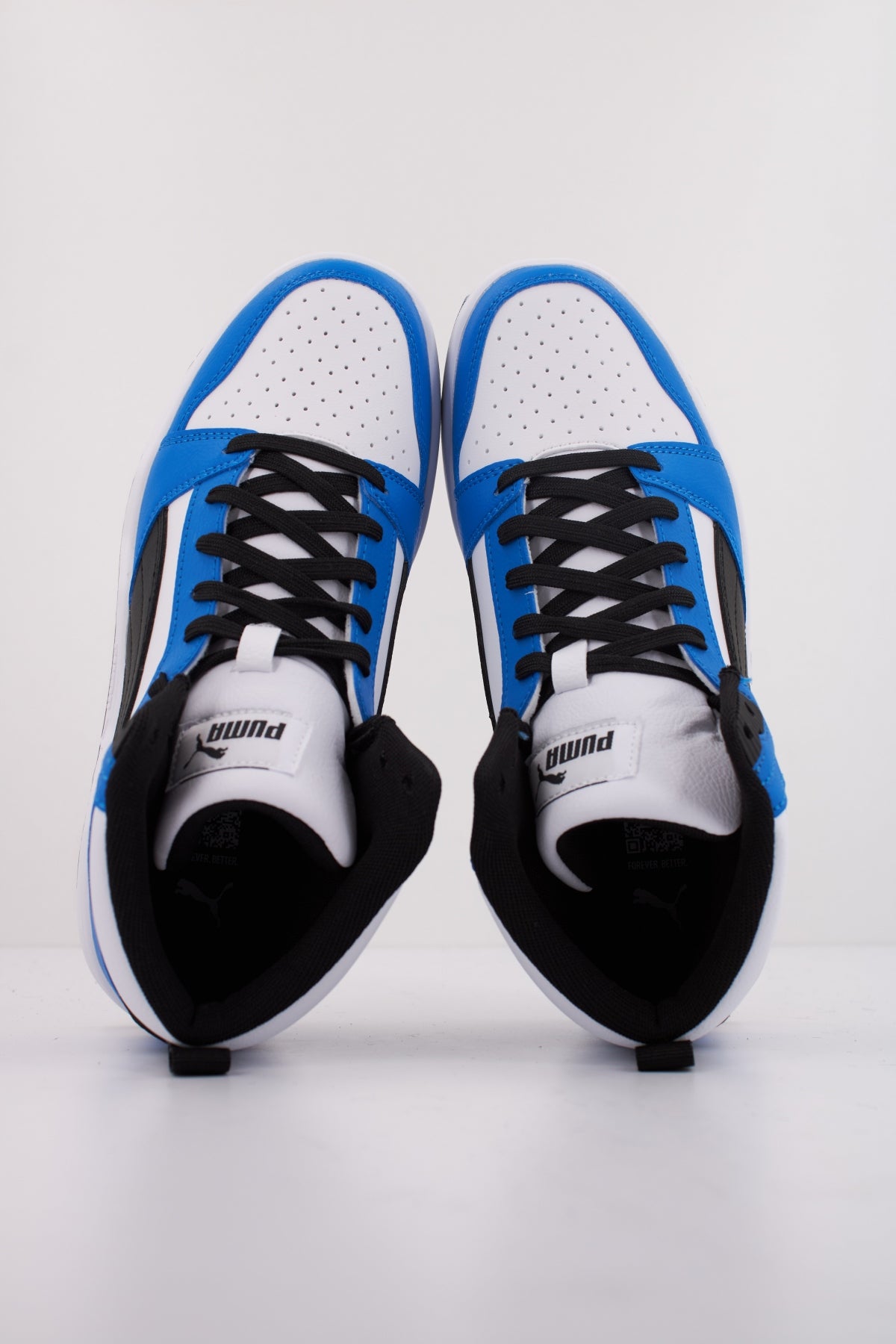PUMA REBOUND V MID JR en color BLANCO  (3)