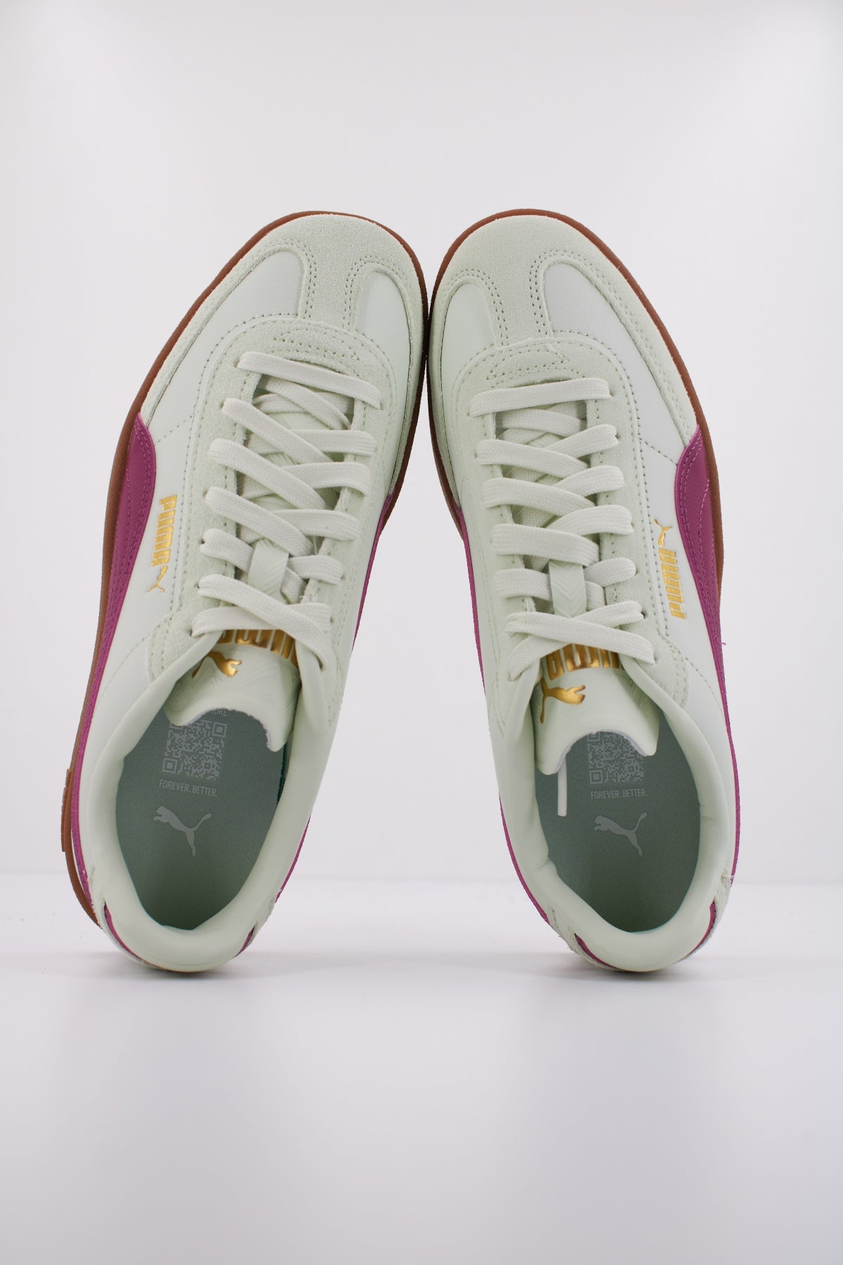 PUMA PUMA CLUB II ERA JR en color VERDE  (3)