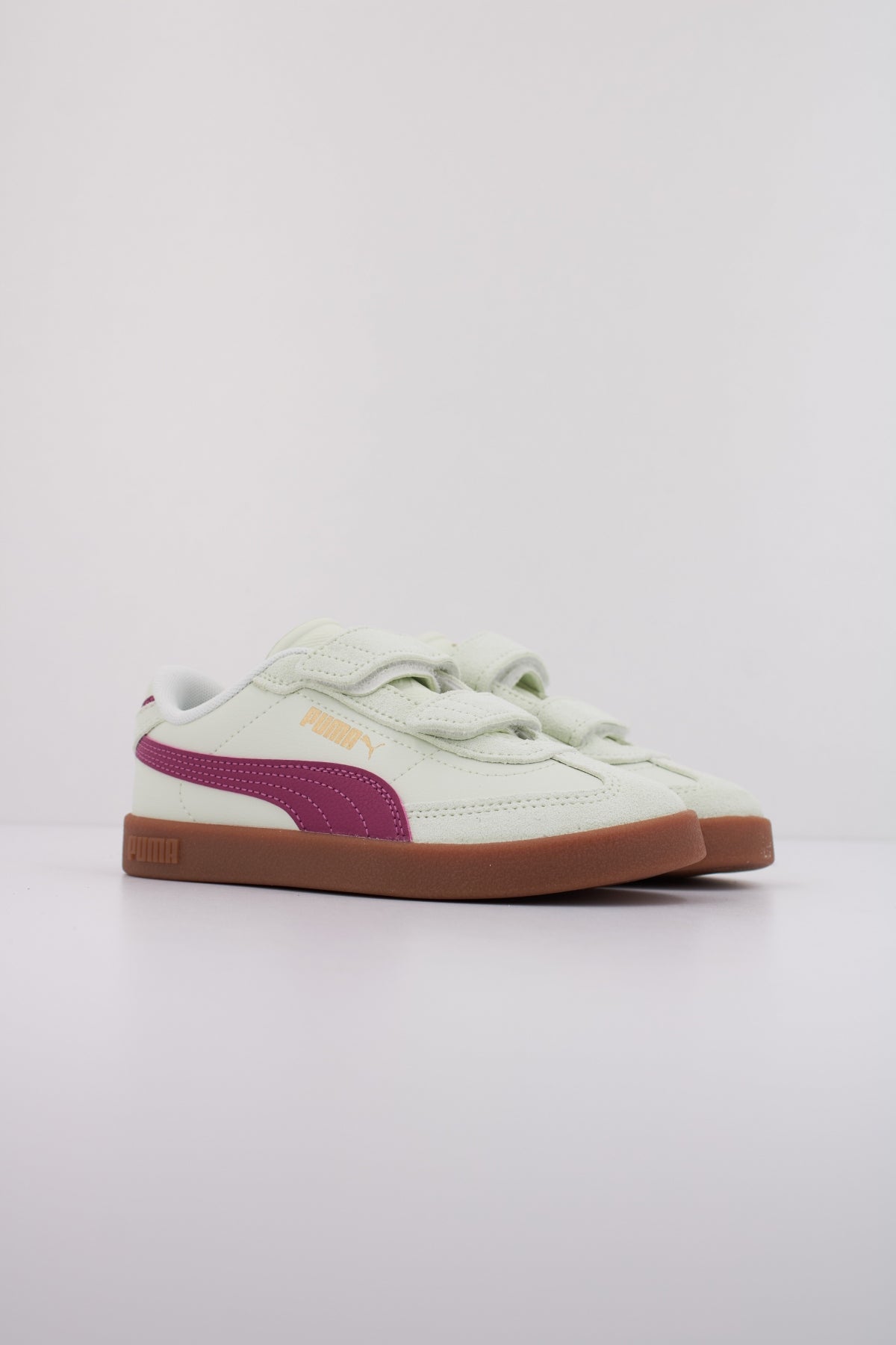 PUMA PUMA CLUB II ERA V PS en color VERDE  (2)