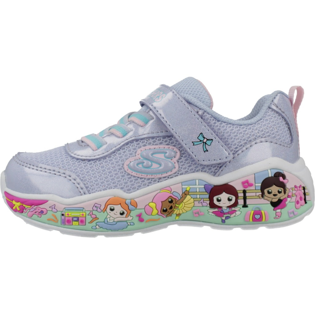 SKECHERS PLAY SCENE FUN SQUAD en color AZUL  (2)