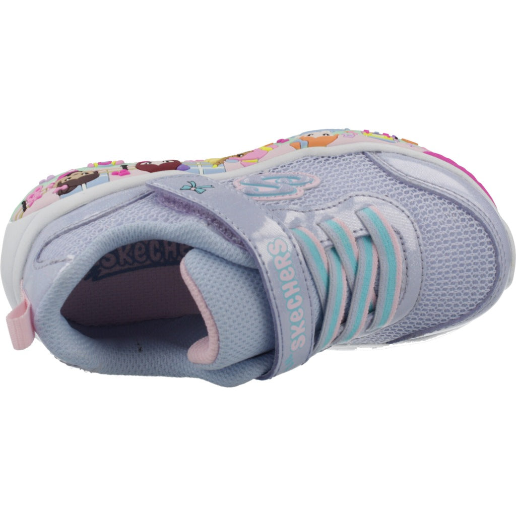 SKECHERS PLAY SCENE FUN SQUAD en color AZUL  (7)