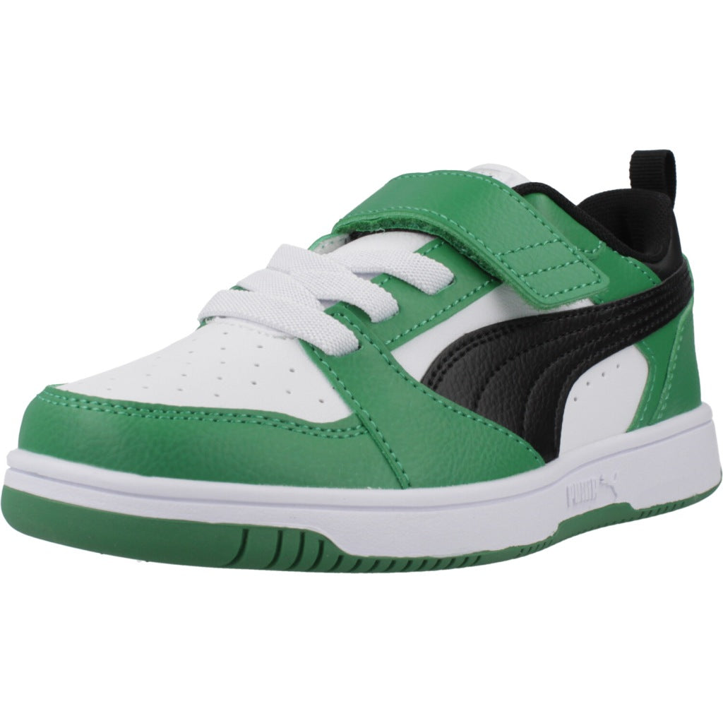PUMA REBOUND V LO en color VERDE  (1)