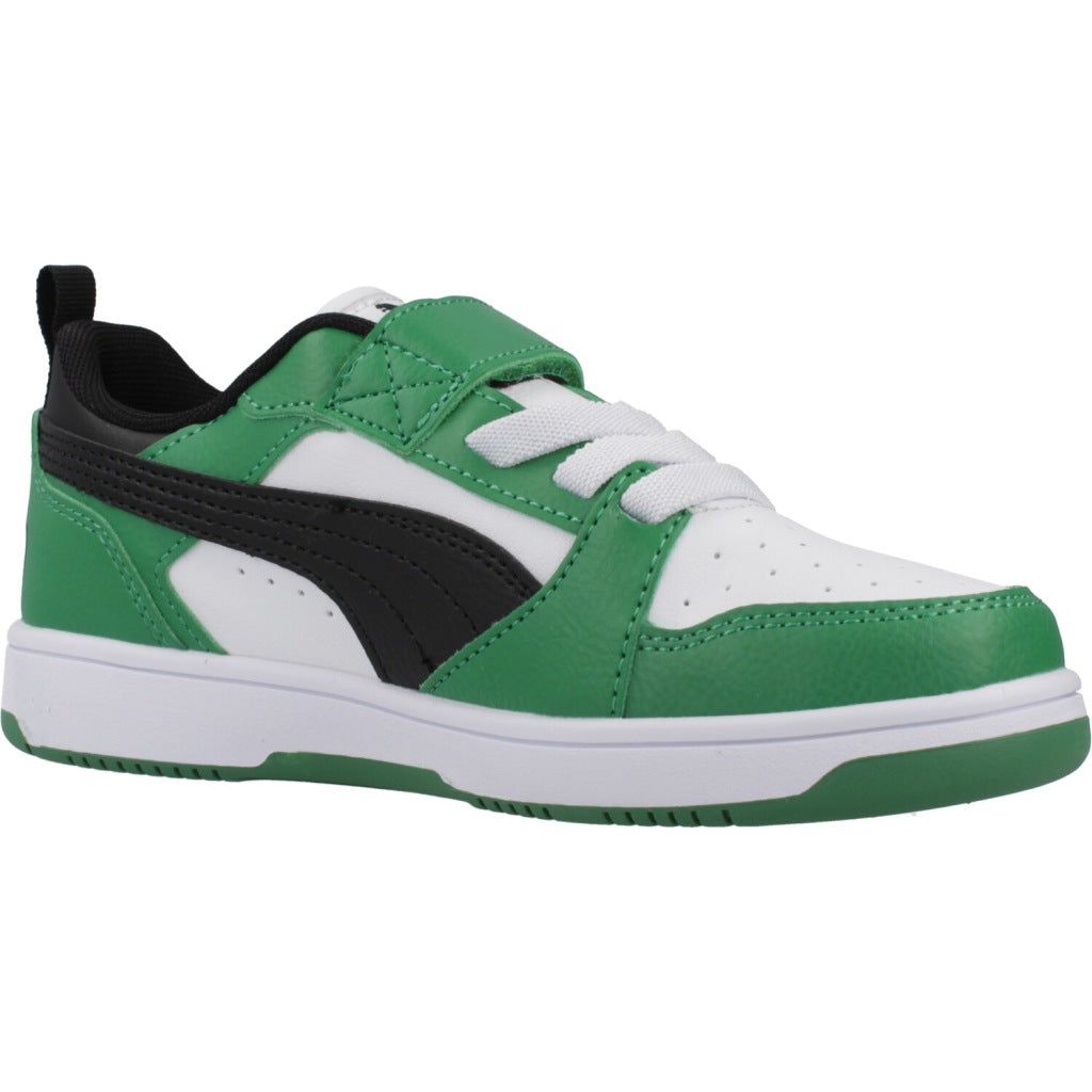 PUMA REBOUND V LO en color VERDE  (5)