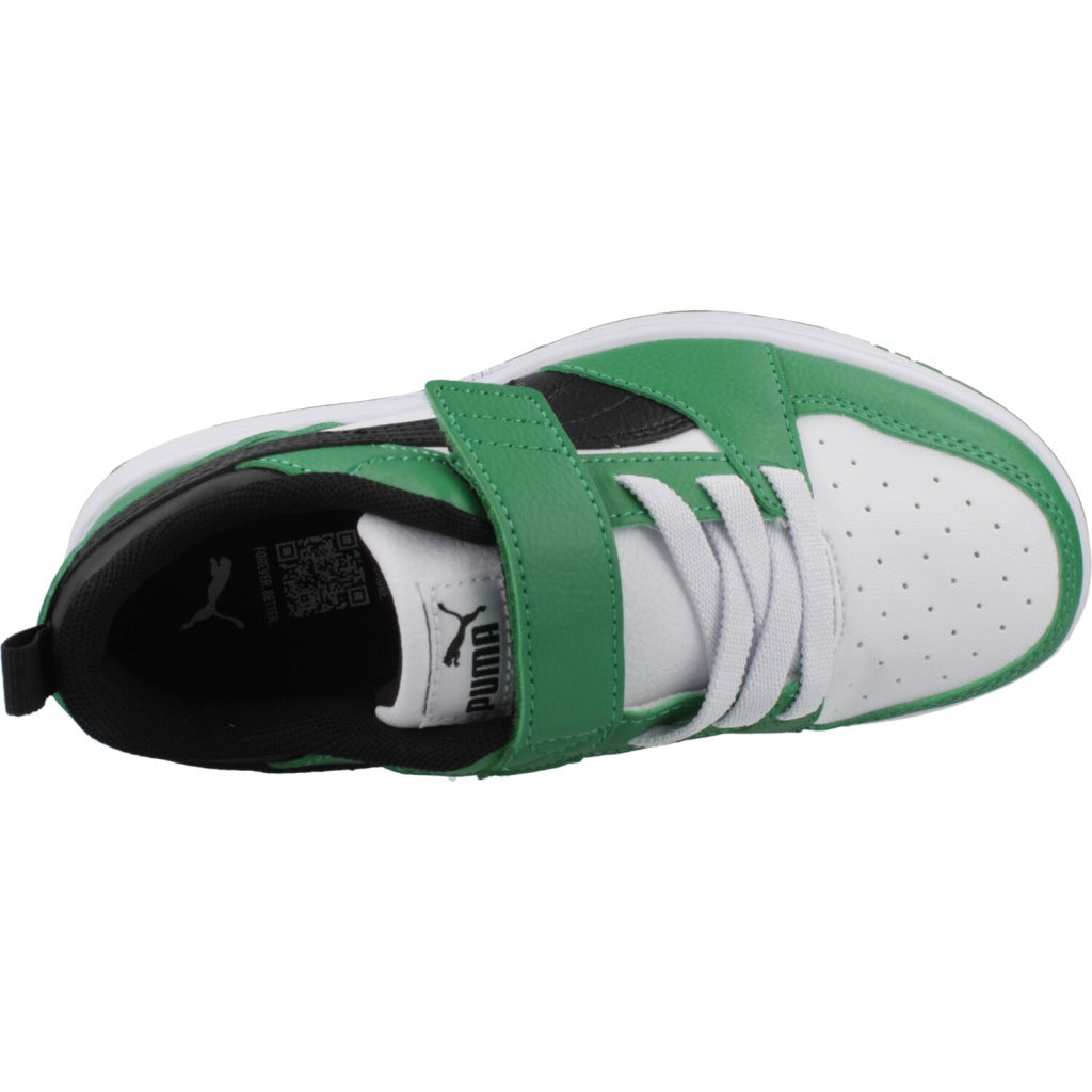 PUMA REBOUND V LO en color VERDE  (7)