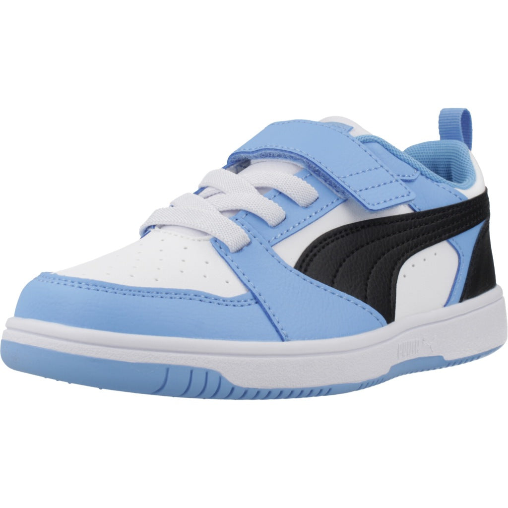 PUMA REBOUND V LO en color AZUL  (1)