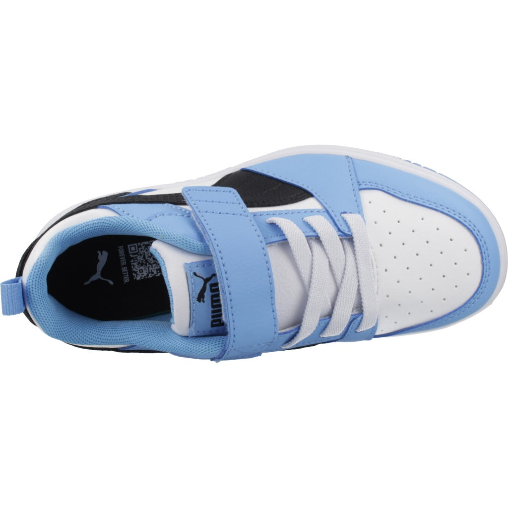 PUMA REBOUND V LO en color AZUL  (7)
