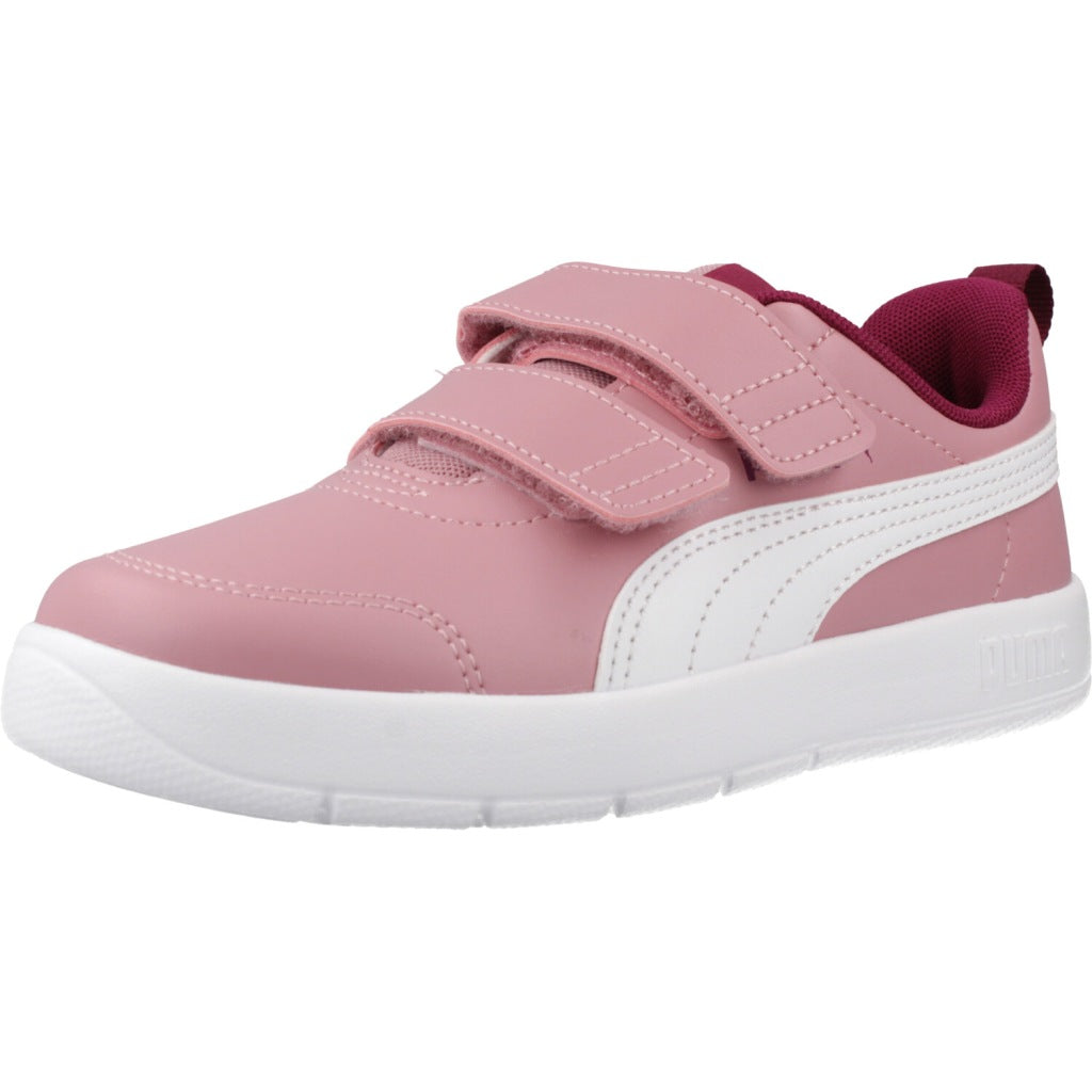PUMA COURTFLEX V V PS  en color ROSA  (1)