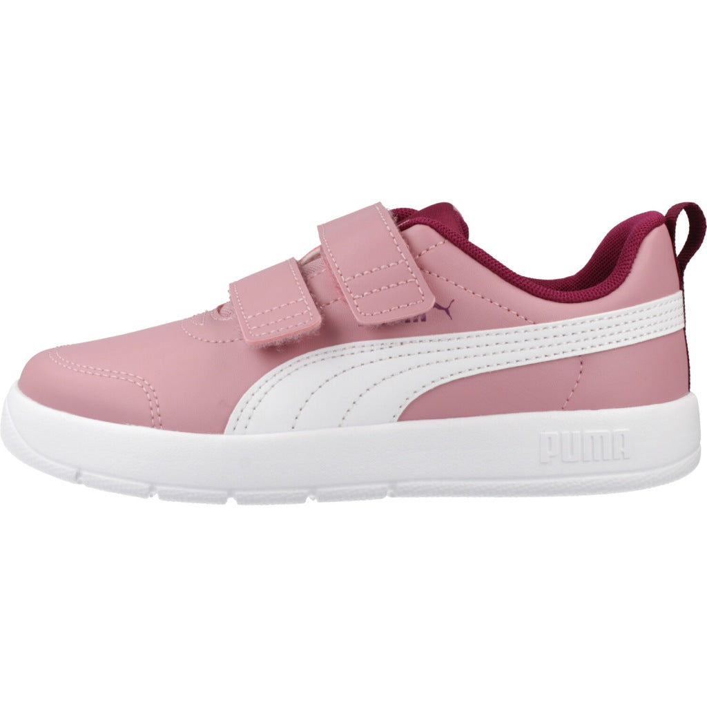 PUMA COURTFLEX V V PS  en color ROSA  (2)