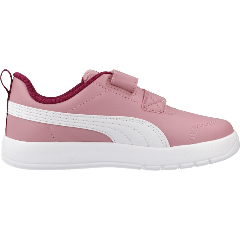 PUMA COURTFLEX V V PS  en color ROSA  (4)