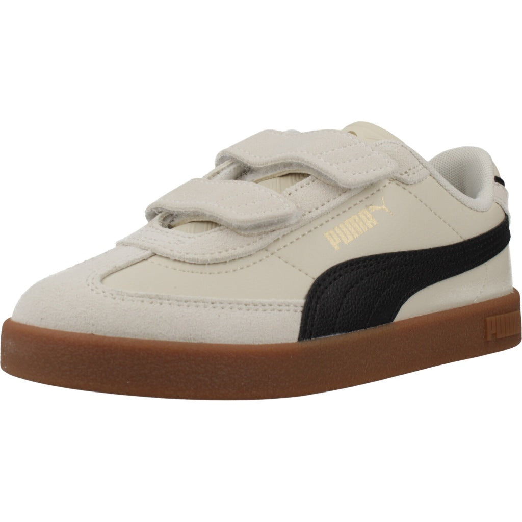 PUMA CLUB II ERA V PS en color BEIS  (1)